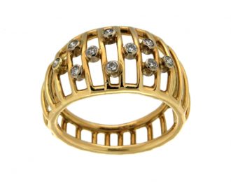 Gouden ring met Diamanten #13354