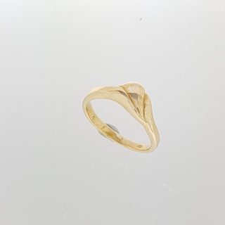Geelgouden fijne ring #080