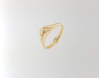 Geelgouden fijne ring #080