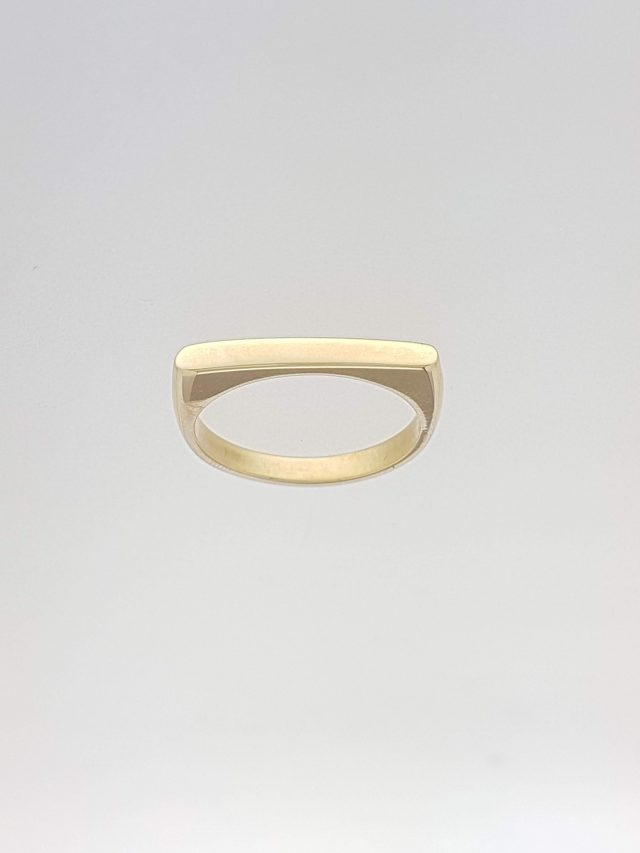 Geelgouden ring #13167 - Afbeelding 4