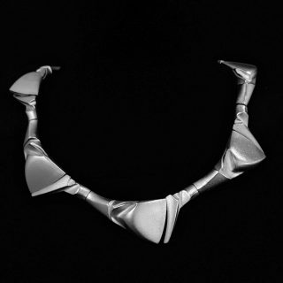 Zilveren Lapponia collier Corda van Björn Weckström 663175 #6372