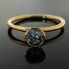 Gouden ring met aquamarijn #6832