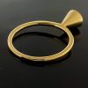 Gouden ring met aquamarijn #6832 - Afbeelding 3