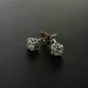 Witgouden oorknoppen diamant #23614