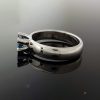 14 karaat witgouden ring met aquamarijn #10767 - Afbeelding 4