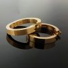 14 karaat geelgouden ring met scharnier en sluiting #1779 - Afbeelding 4