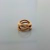 14 karaat roségouden hanger Roll-over. #23716