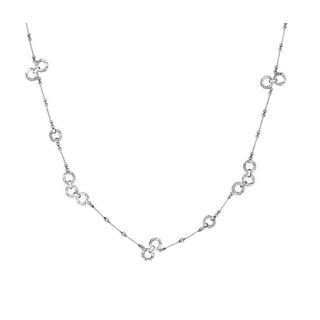 Zilver Lapponia collier Bubblestances 114cm #15292