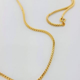 Gouden collier #22125