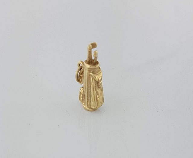 14 Karaat gouden golftas #2099 - Afbeelding 2