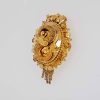 14 karaat gouden antieke occasion broche #24514