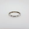 Witgouden aanschuifring met kleine diamantjes #10035 - Afbeelding 3