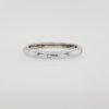 Witgouden aanschuifring met kleine diamantjes #10035 - Afbeelding 4