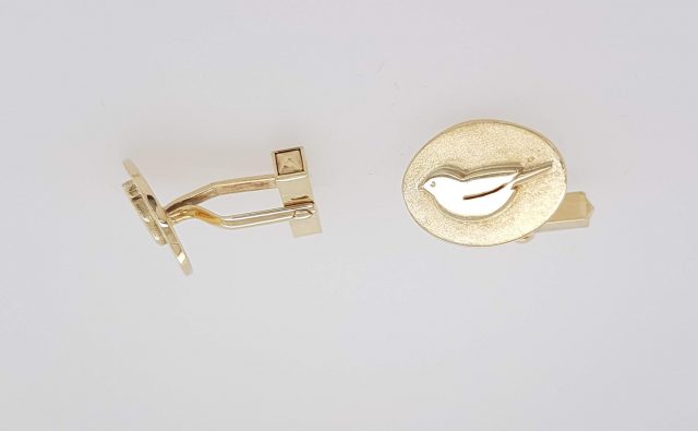 Gouden manchetknopen. #5124 - Afbeelding 3