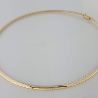 Gouden omega collier #19004