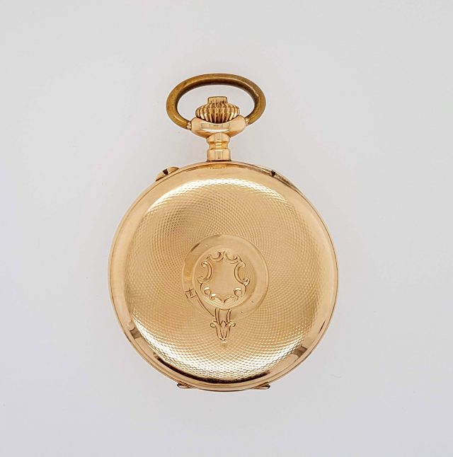 Gouden zakhorloge Alexora watch co. #24572 - Afbeelding 2