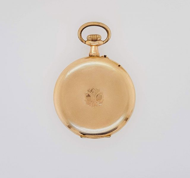 Rosé gouden zakhorloge #24573 - Afbeelding 2