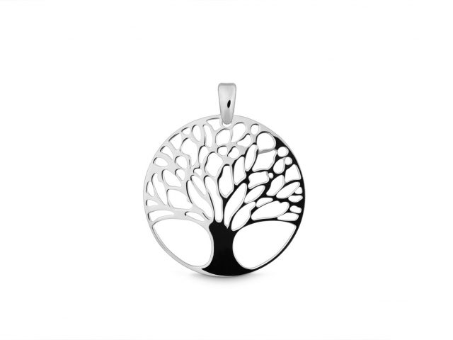 Zilveren hanger van Quinn #24301
