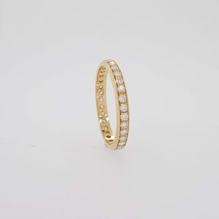 Gouden alliance ring briljant / diamant #16772