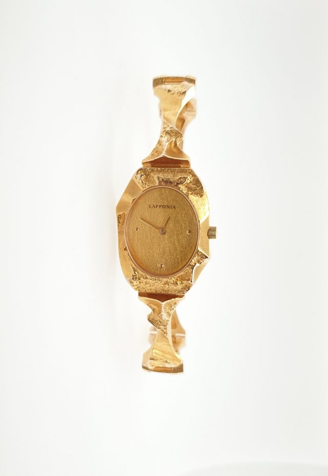 Goud Lapponia dames pols horloge Pola Negri #24918 - Afbeelding 2
