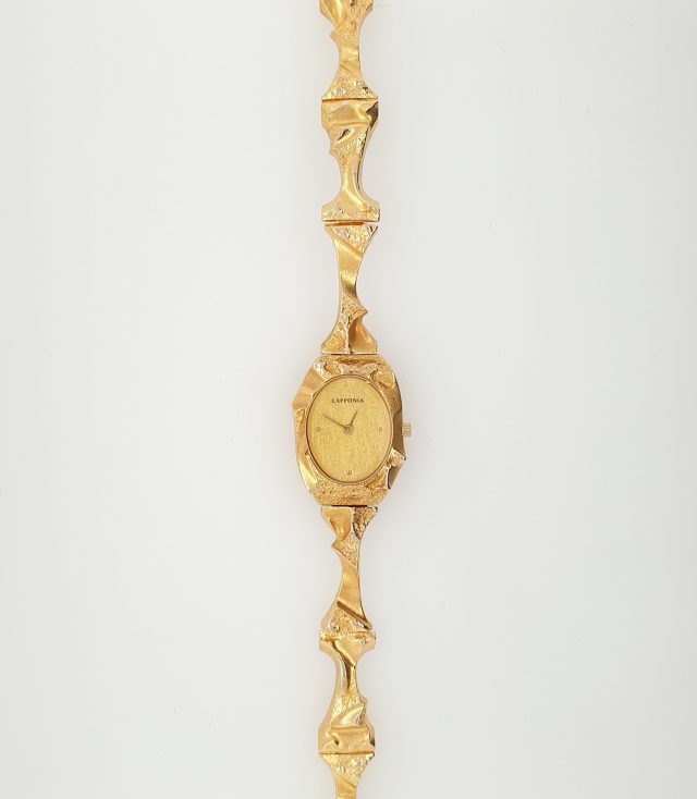 Goud Lapponia dames pols horloge Pola Negri #24918