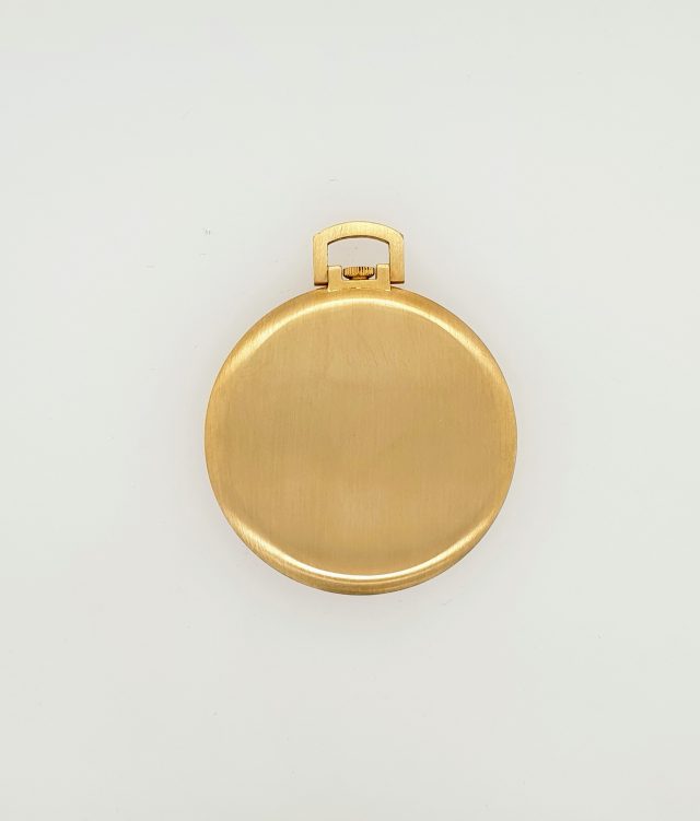 18 Karaat occasion gouden zakhorloge Bücherer. #25220 - Afbeelding 4