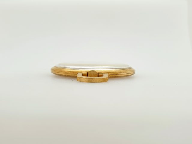 18 Karaat occasion gouden zakhorloge Bücherer. #25220 - Afbeelding 3