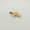Gouden kruis hanger van Quinn, 18 karaat. #3710 - Afbeelding 3