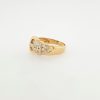 18 karaat gouden gespring met briljant. Occasion #25473 - Afbeelding 3