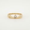 Gouden moderne fantasiering met briljant. #25505 - Afbeelding 3