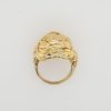 Vintage geelgouden cocktail ring #25635 - Afbeelding 5