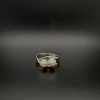 18 karaat witgouden occasion ring met 2 parels. #25665 - Afbeelding 5