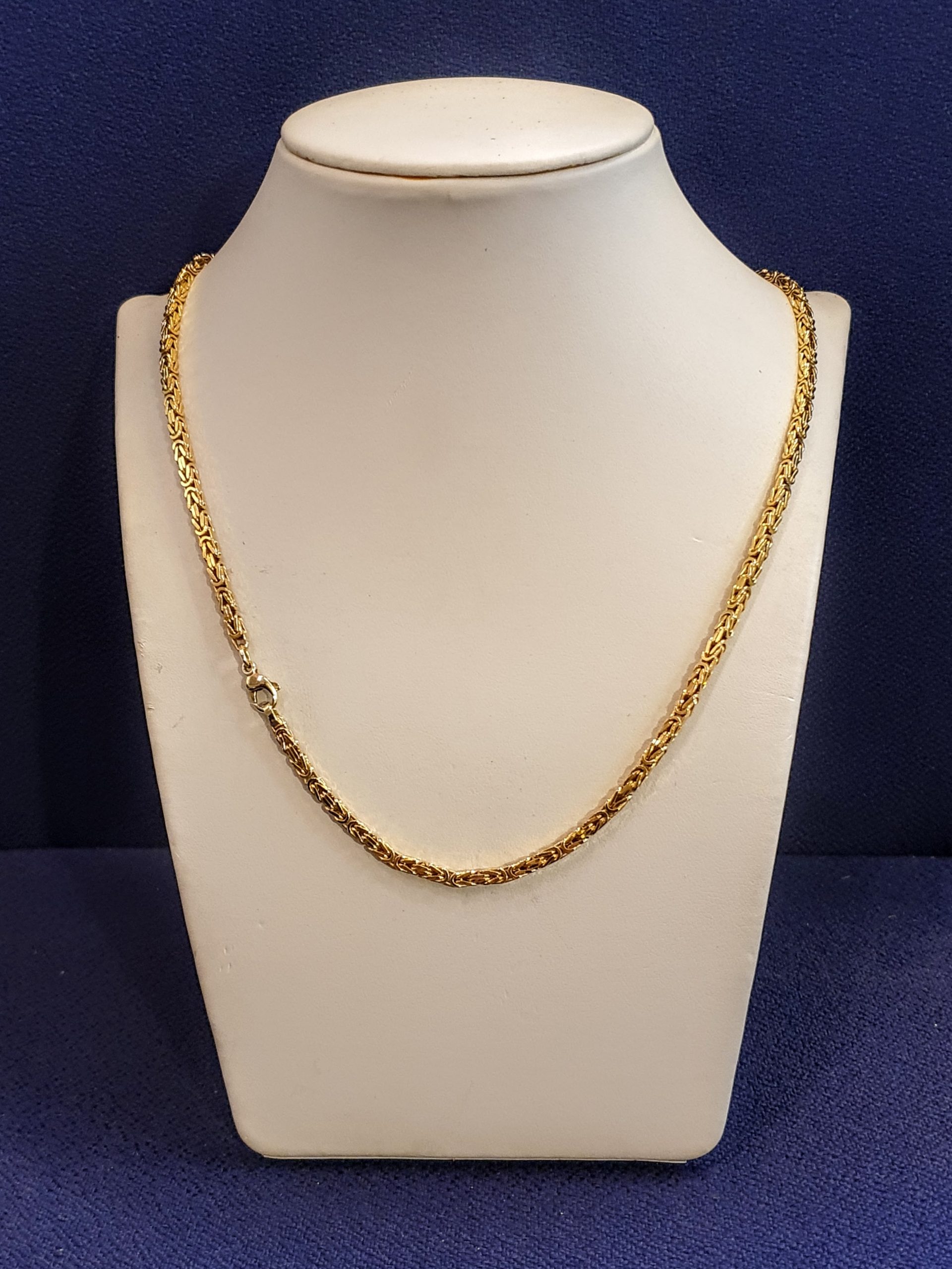 Karaat gouden koningsketting van 60 cm en 2.8 mm. #25772 | Goudsmederij/Juwelier Arnold Dodewaard