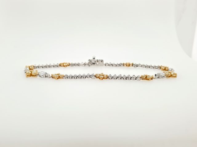 Vintage Leo Pizzo collier met diamant. #26070 - Afbeelding 6