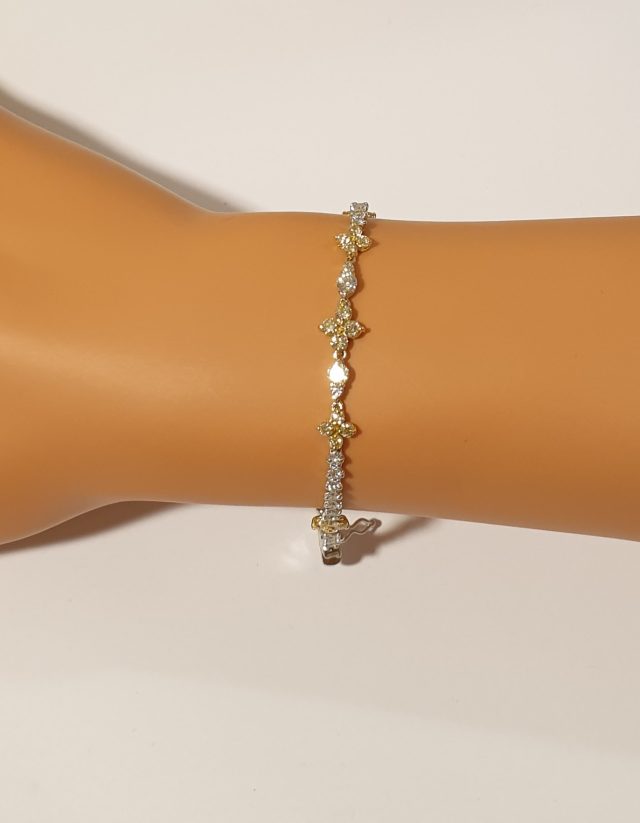 Vintage Leo Pizzo collier met diamant. #26070 - Afbeelding 5