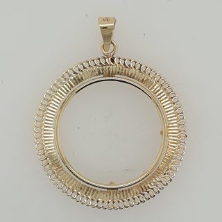 Gouden muntrand voor een gouden tientje. # 26562
