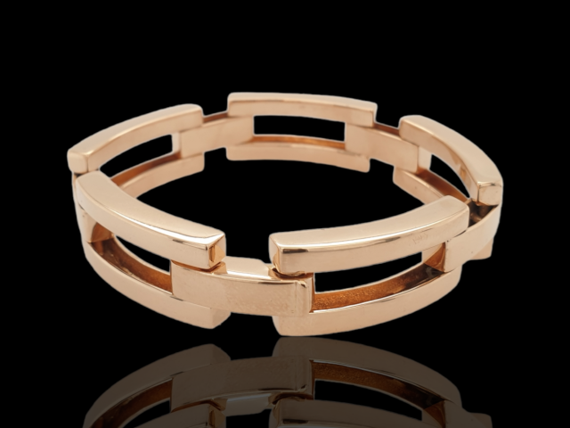 26554 gouden schakelarmband