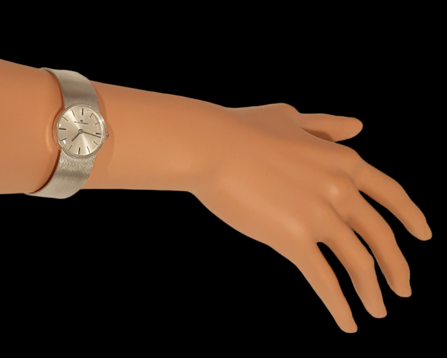 Witgoud mechanisch horloge Bucherer. Occasion #21028 - Afbeelding 3