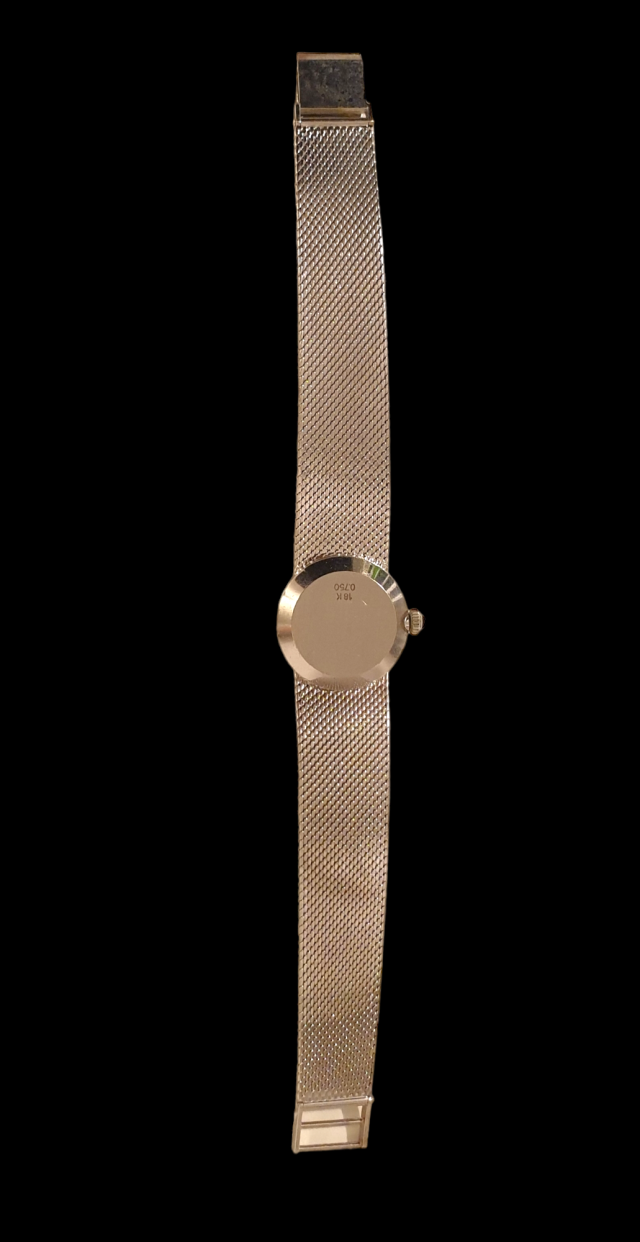 Witgoud mechanisch horloge Bucherer. Occasion #21028 - Afbeelding 4