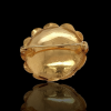 Gouden zeeuwse broche met bloedkoralen. Vintage # 26575 - Afbeelding 3
