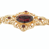 Gouden granaat broche # 26830 - Afbeelding 2