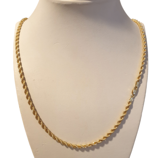 18 karaat gouden koord collier, #26901