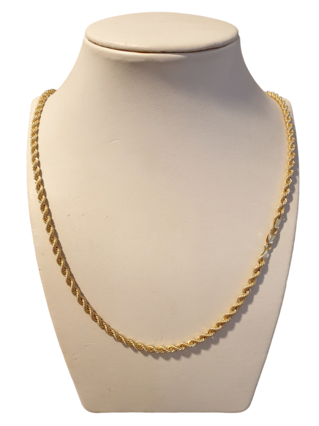 18 karaat gouden koord collier, #26901
