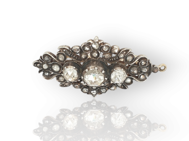 Occasion broche met diamant #26904 - Afbeelding 3