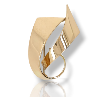 Gouden broche, fantasie. #27003