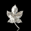 Witgouden broche met diamant #27028 - Afbeelding 3