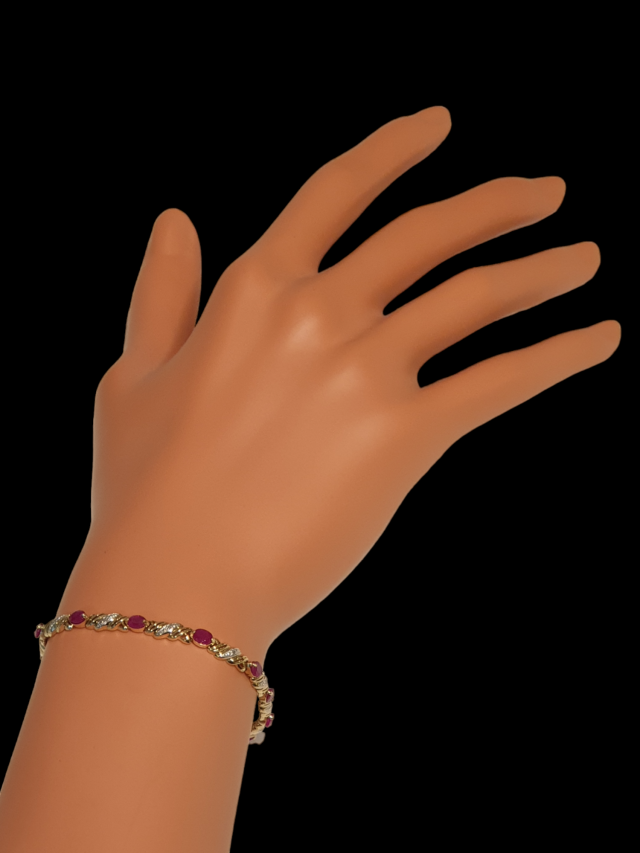 armband robijn