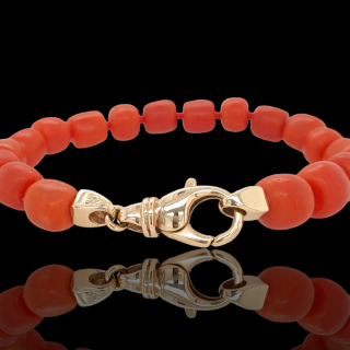bloedkoraal armband