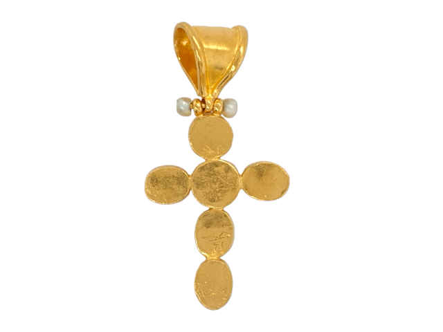 Occasion gouden kruisje #27322 - Afbeelding 2