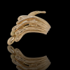 Geelgouden fantasie ring, occasion #27323 - Afbeelding 4